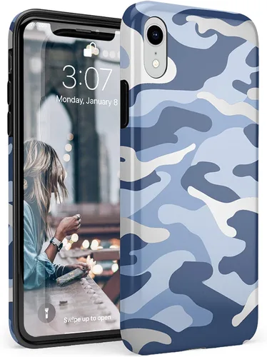 Vista 44 de Carcasa Casely para iPhone XR *Solo Buenas Vibraciones* Impresión de Festival Diseño Clásico Ultradelgado