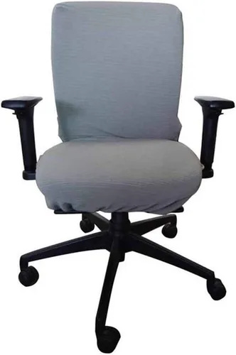 Vista 12 de Funda para silla de oficina con elástico extraíble y elástico para silla de oficina, funda de asiento elástica y elástica, funda universal