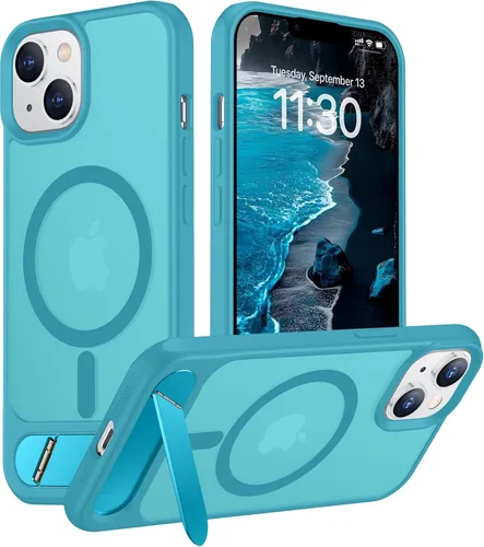 Vista 87 de Funda para iPhone 11 con compatibilidad magnética, [Soporte invisible incorporado][Compatible con MagSafe]