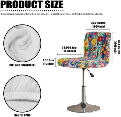 Vista 148 de American Eagle - Juego de 2 fundas para taburetes de bar para sillas de comedor, impermeables, antideslizantes, tamaño universal