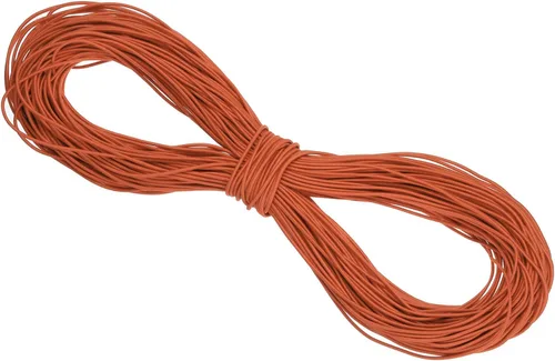 Vista 123 de PATIKIL Cuerda elástica elástica de 109 yardas (328.1 ft), cuerda elástica pesada de 0.059 in, albaricoque para manualidades, correas de gancho