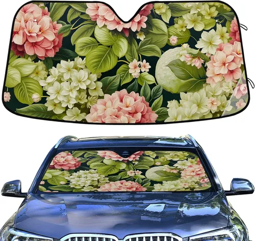 Vista 11 de Parasol para parabrisas de automóvil de tiburón para ventana delantera, accesorios interiores para automóvil SUV