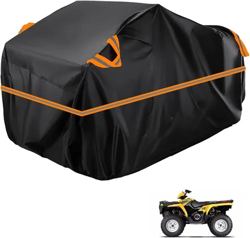 Vista 188 de Cubierta para ATV impermeable compatible con Arctic Cat H1 EFI TRV Cruiser 4x4 2011, cubierta de 210D para vehículos de 4 ruedas, cubierta para quad