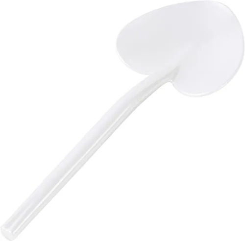 Vista 15 de Restaurantware Cucharas de postre de 3.5 pulgadas x 1.3 pulgadas, 100 mini cucharas desechables – Cucharas de degustación de plástico amarillo bebé