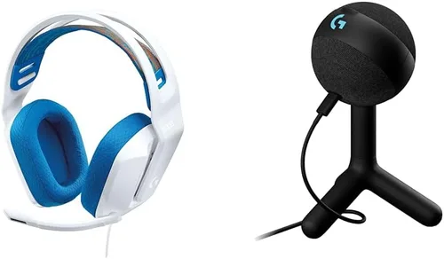Vista 17 de Logitech G335 - Auriculares para juegos con cable, con micrófono abatible para silenciar, conector de audio de 3.5 mm, almohadillas de espuma