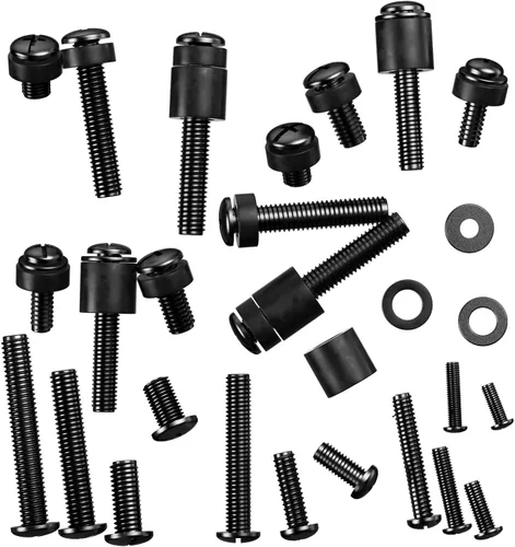 Vista 6 de Kit de herramientas universal para montaje de TV WALI incluye M4 M5 M6 M8, compatible con la mayoría de soportes de TV/monitor de hasta 80 pulgadas