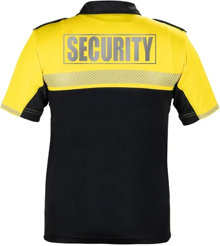 Vista 2 de RYNO GEAR Camiseta polo de seguridad reflectante de dos tonos 100 % poliéster