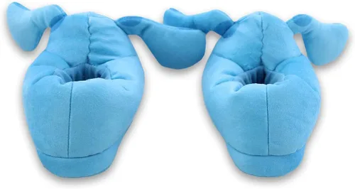 Vista 3 de Nickelodeon Blue's Clues & You - Pantuflas de felpa 3D para niños pequeños