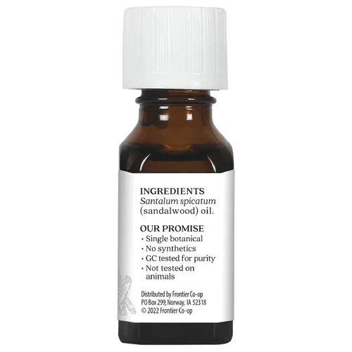 Vista 6 de Aura Cacia Aceite esencial, sándalo enfocado, 0.5 onzas líquidas