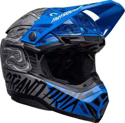 Vista 10 de Casco Bell Moto-10 Spherical MIPS