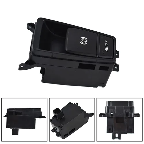 Vista 3 de Botón de interruptor de retención automática del freno de estacionamiento 61319148508 Reemplazo para X5 E70 X6 E71 E72 2008 2009 2010 2011 2012 2013