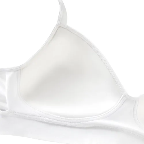 Vista 5 de Hanes Brasier convertible sin costuras sin costuras para mujer con absorción de humedad, Blanco