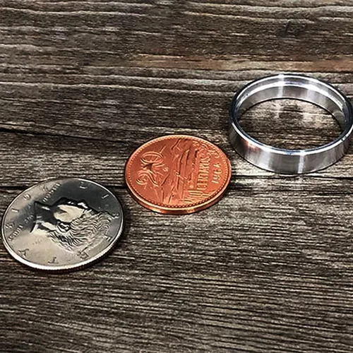Vista 4 de blue-ther Escocés y Soda (Estados Unidos Medio Dólar) Trucos de magia Moneda Apareciendo Desaparición Mago Mago de Cerca Ilusiones Mentalismo Trucos