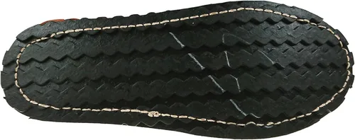 Vista 2 de Chedron de cuero genuino para mujer Huarache Pachuco. Sandalias mexicanas