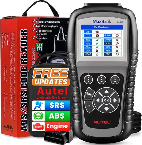 Vista 9 de Autel Escáner OBD2 ML529 Lector de código, escáner de código OBD2 con actualización de software de por vida, AutoVIN para DTC rápido, apagado