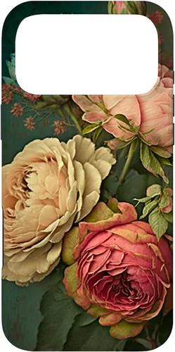 Vista 22 de Boho Shabby Chic Bohemian Roses Vintage Funda con diseño de flores y flores para iPhone 17