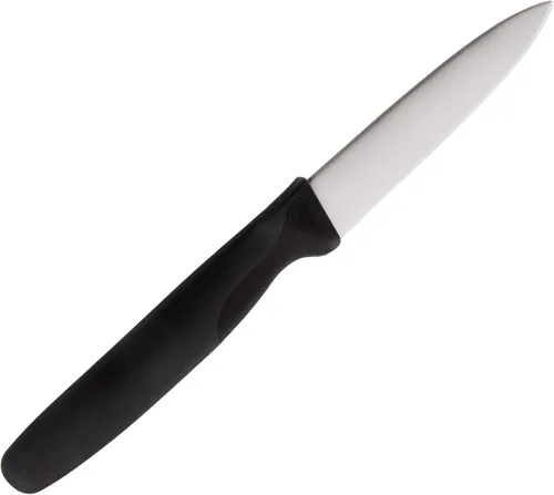 Vista 2 de Mercer Culinary M23900P Millennia Black Handle Cuchillo de pelar delgado de 3 pulgadas