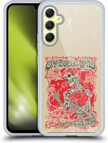 Vista 60 de Head Case Designs Funda de gel con licencia oficial de Grateful Dead Bear Trends [protección de grado militar] compatible con Google Pixel 3