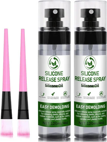 Vista 7 de Spray de liberación de moho para moldes de resina, liberación de silicona a base de agua y protector para moldes de silicona y resina epoxi
