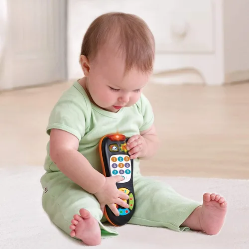 Vista 4 de VTech Control remoto Click and Count (embalaje sin frustraciones), negro, 2.95 x 6.69 x 1.38 pulgadas