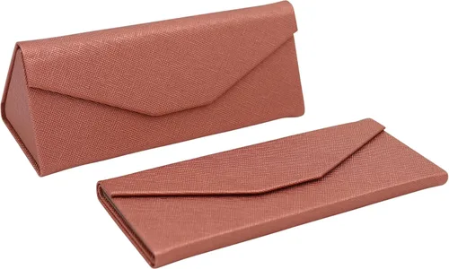 Vista 166 de Real Sic Funda para lentes de sol para hombres y mujeres, soporte magnético plegable para lentes de sol, inspirado en el color sólido