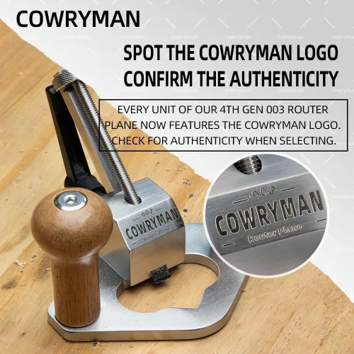 Vista 5 de Herramienta de mano Cowryman para carpintería con enrutador