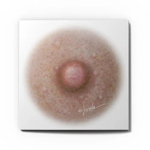 Vista 2 de Tatuajes temporales para cáncer de mama para mujeres, 1 par, escala de color #2 de 1.25 pulgadas, tamaño mediano