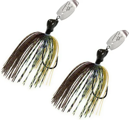 Vista 10 de Reaction Tackle Cabezales de plantilla de hoja rompedora de tungsteno para pesca, paquete de 2 plantillas de pesca para lubinas grandes y pequeñas