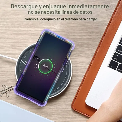 Vista 7 de Rancase Funda para Galaxy S20 FE 5G, Tres Capas de Protección Resistente a Golpes de Servicio Pesado Parachoques de Plástico Duro + Funda Protectora