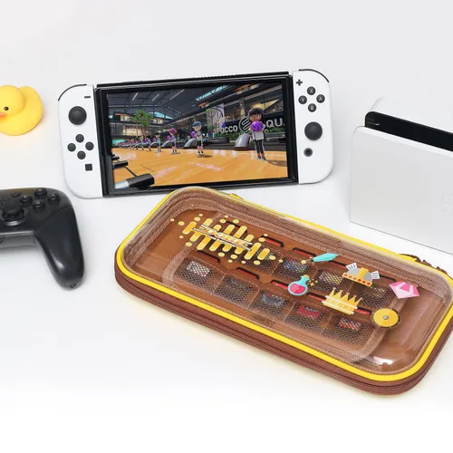 Vista 8 de OLYGIVE Switch OLED Case, Switch Carrying Case Compatible with Nintendo Switch or Switch OLED Console