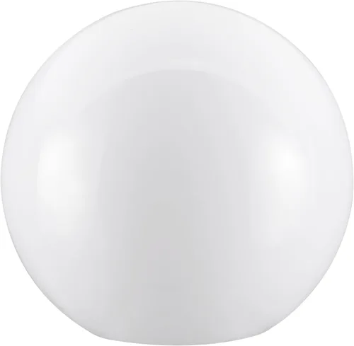 Vista 13 de Aspen Creative 28002-60-41, 8 pulgadas de acrílico transparente lámpara poste globo con 3-7/8" cuello