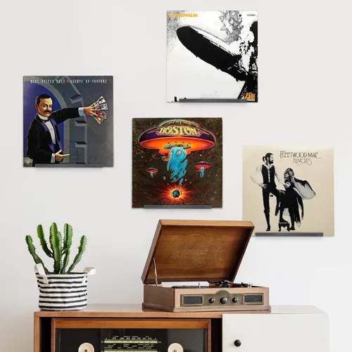 Vista 4 de EXCELLO GLOBAL PRODUCTS Estante de metal para discos de 4
