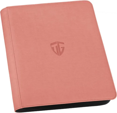 Vista 25 de Carpeta Toploader, Contiene 216 Toploaders, Carpeta de 9 Bolsillos Top Loader con Fundas para Toploaders Rígidos de 3"x4" Fundas Duras, Carpetas Top