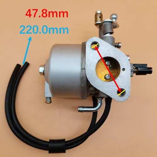 Vista 2 de Carburador Carb para motores E-Z-GO EZGO Robin Gas carrito de golf de gas club coche 350cc 4 tiempos Workhorse ST350 1996-2003 MPT 800 1200
