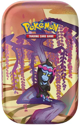 Vista 9 de Pokemon TCG - Mini lata de fábula envuelta escarlata y violeta (SV6.5), surtido
