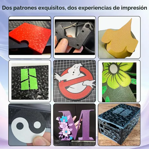 Vista 7 de IdeaFormer-3D Ender 3 PEO PEI Placa de construcción para Creality K1C/K1/K1 SE/Ender 3 V3 SE/Ender 3 V3 KE/Ender 3 S1/Pro/Ender 5 S1, Hoja de acero