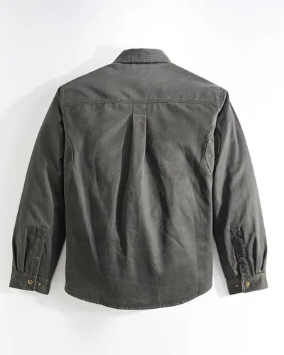 Vista 5 de Venado Chaqueta de gamuza de algodón oculta