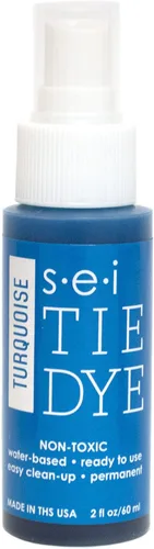 Vista 54 de S.E.I. Botella de Spray de Tie Dye del 4 de Julio: 2oz. Spray de Tinte para Tela No Tóxico, Tinte Permanente para Ropa DIY, Un Paso, Suministros