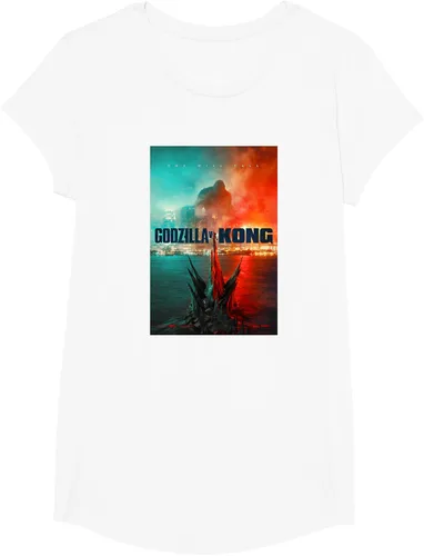Vista 13 de Godzilla vs Kong - Camiseta oficial con póster, Negro