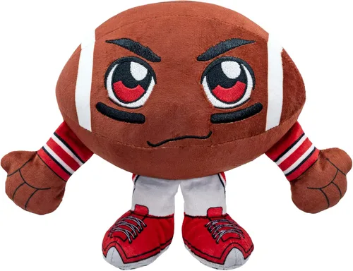 Vista 39 de Bleacher Creatures Alabama Crimson Tide Kuricha - Peluche de fútbol sentado de 8 pulgadas, suave inspirado en Chibi