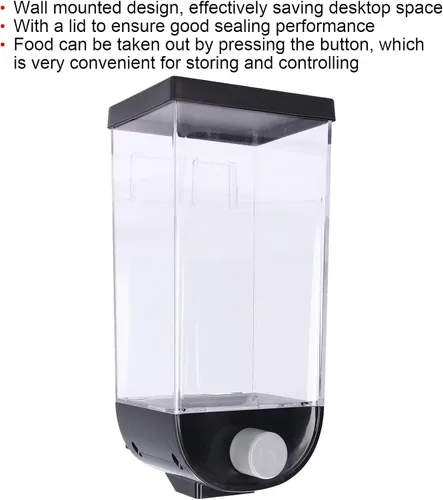 Vista 7 de TOPINCN Dispensador de cereales para alimentos secos, dispensador de detergente para ropa, organizador de cereales de cocina, contenedor de cuentas