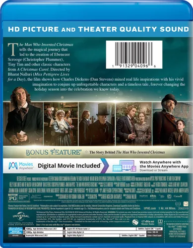 Vista 2 de The Man Who Invented Christmas Blu-ray