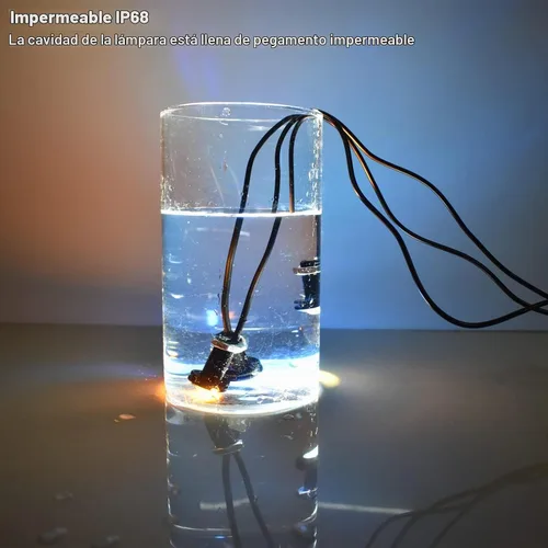 Vista 5 de Boigoo Kit de Luces Marcadoras Universales de 12V para Parrilla Delantera con Lente de Proyector, Montaje con Pernos, Compatible con Parrilla
