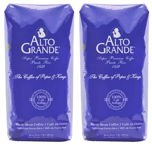 Vista 9 de Café en grano premium de Alto Grande. 2 libras.