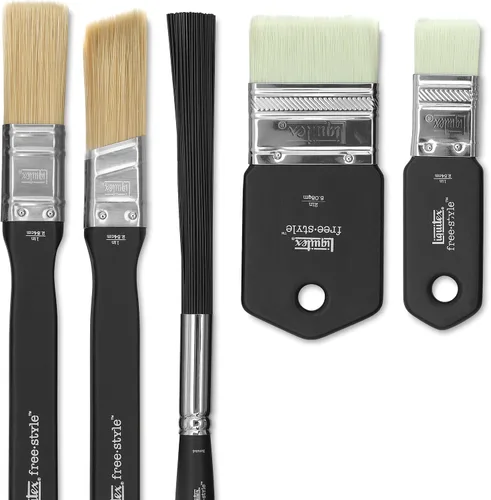Vista 22 de Liquitex 1300202 Profesional Freestyle Cepillo Tradicional, Detalle Brillante Nº 2