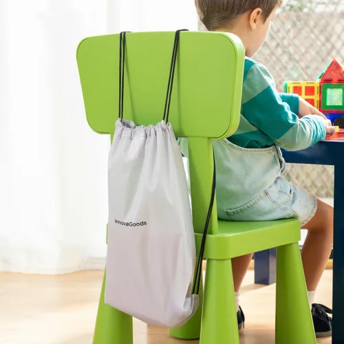 Vista 9 de Kit de Construcción de Fuertes para Niños Archikitt InnovaGoods 85 Piezas