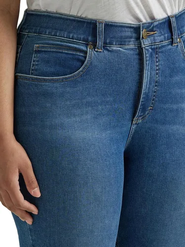 Vista 4 de Lee Jeans ajustados de tiro alto Ultra Lux Comfort con Flex Motion para mujer