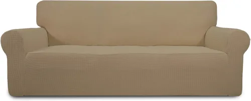 Vista 228 de Easy-Going - Funda elástica sobredimensionada para sofá, 1 pieza, protector muebles, suave, parte inferior elástica, para niños, tela jacquard