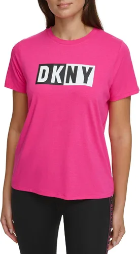 Vista 2 de DKNY Women's Summer Tops Short Sleeve T-Shirt