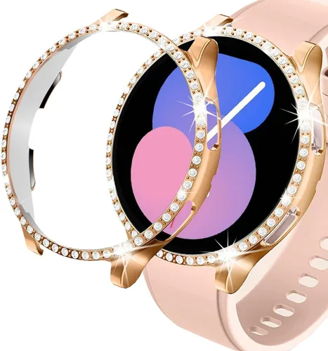 Vista 74 de DEALELE Paquete de 1 + 3 fundas compatibles con Samsung Galaxy Watch 7 Ultra (1.772 pulgadas), funda protectora de policarbonato transparente